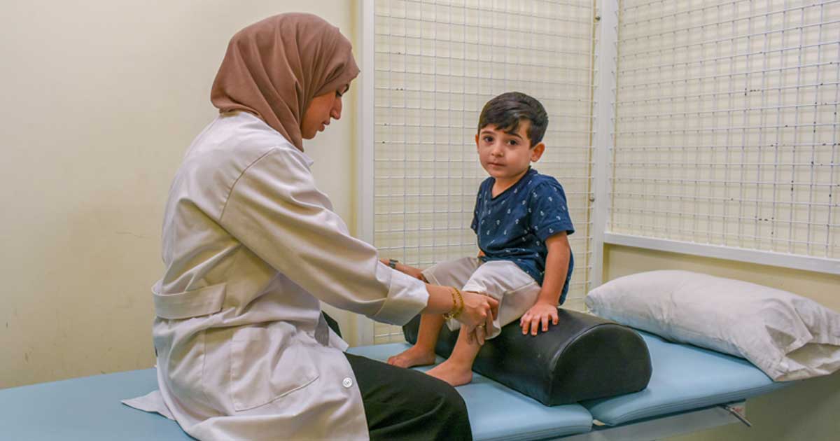 Ibrahim, Our Little Superhero: How Physical Therapy Helped Him Stand on His Feet